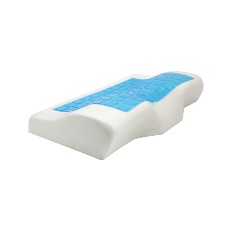 Hot Sale Contour Shape Pillow Pillow Cooling Comfortable Memory Foam Neck بالش با روکش قابل جابجایی