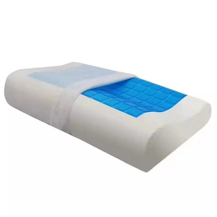 Hot Sale Factory Comfortable Bed Pillow Cooling Gel Infused Pillow Visco Pillow